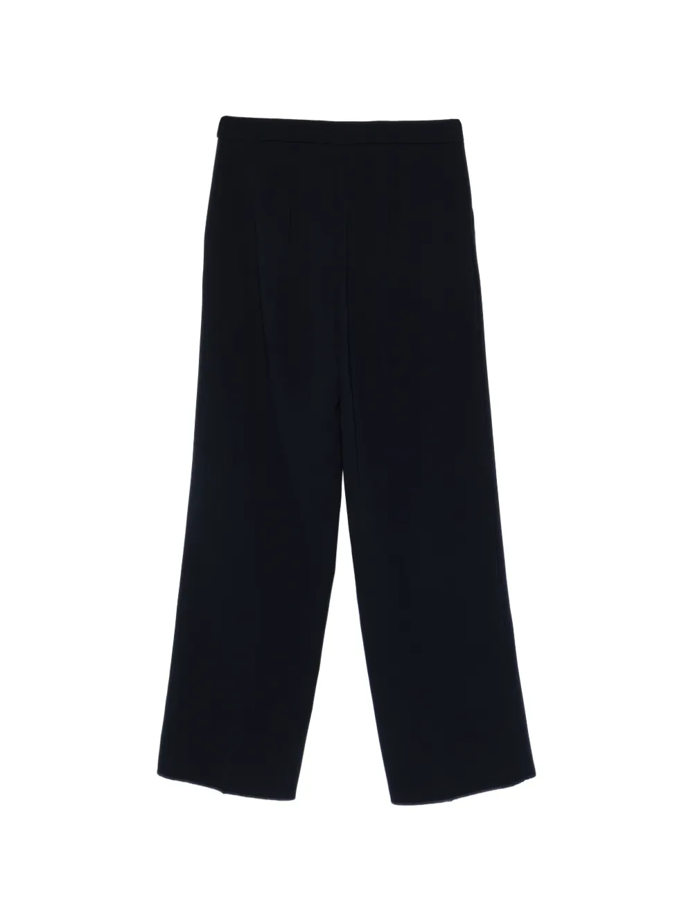 Marina Rinaldi Blue Straight Trousers - Black 