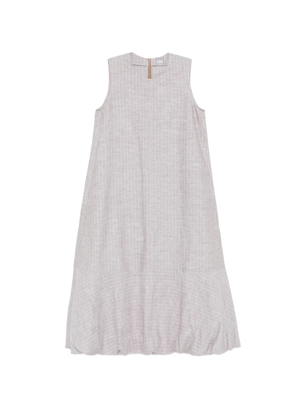 Max Mara striped mini dress - Neutrals