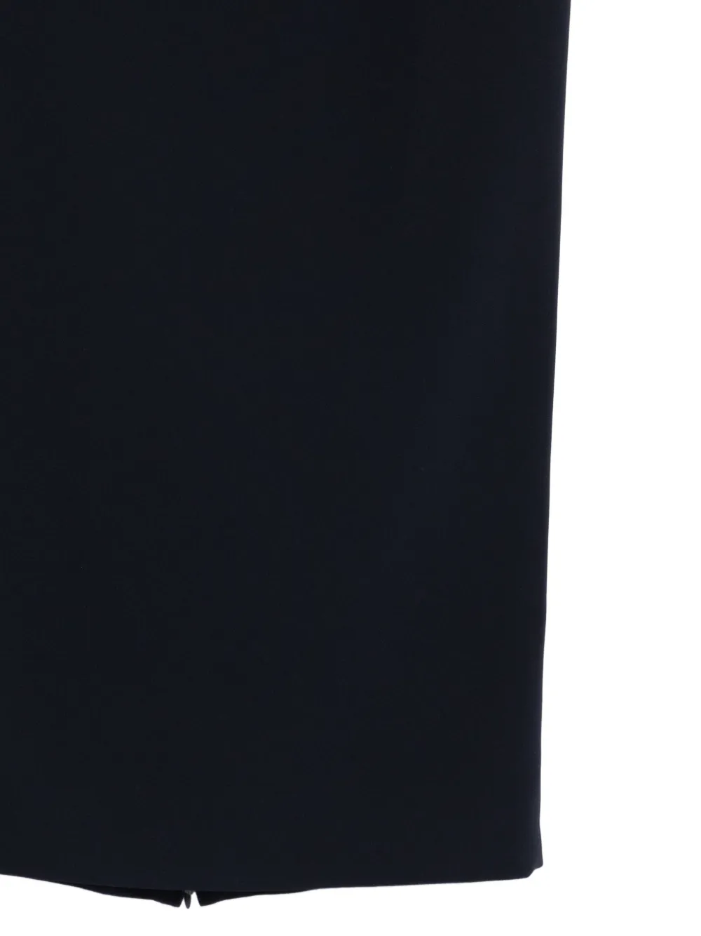 Marina Rinaldi Zipped Slit Pencil Skirt - Black 