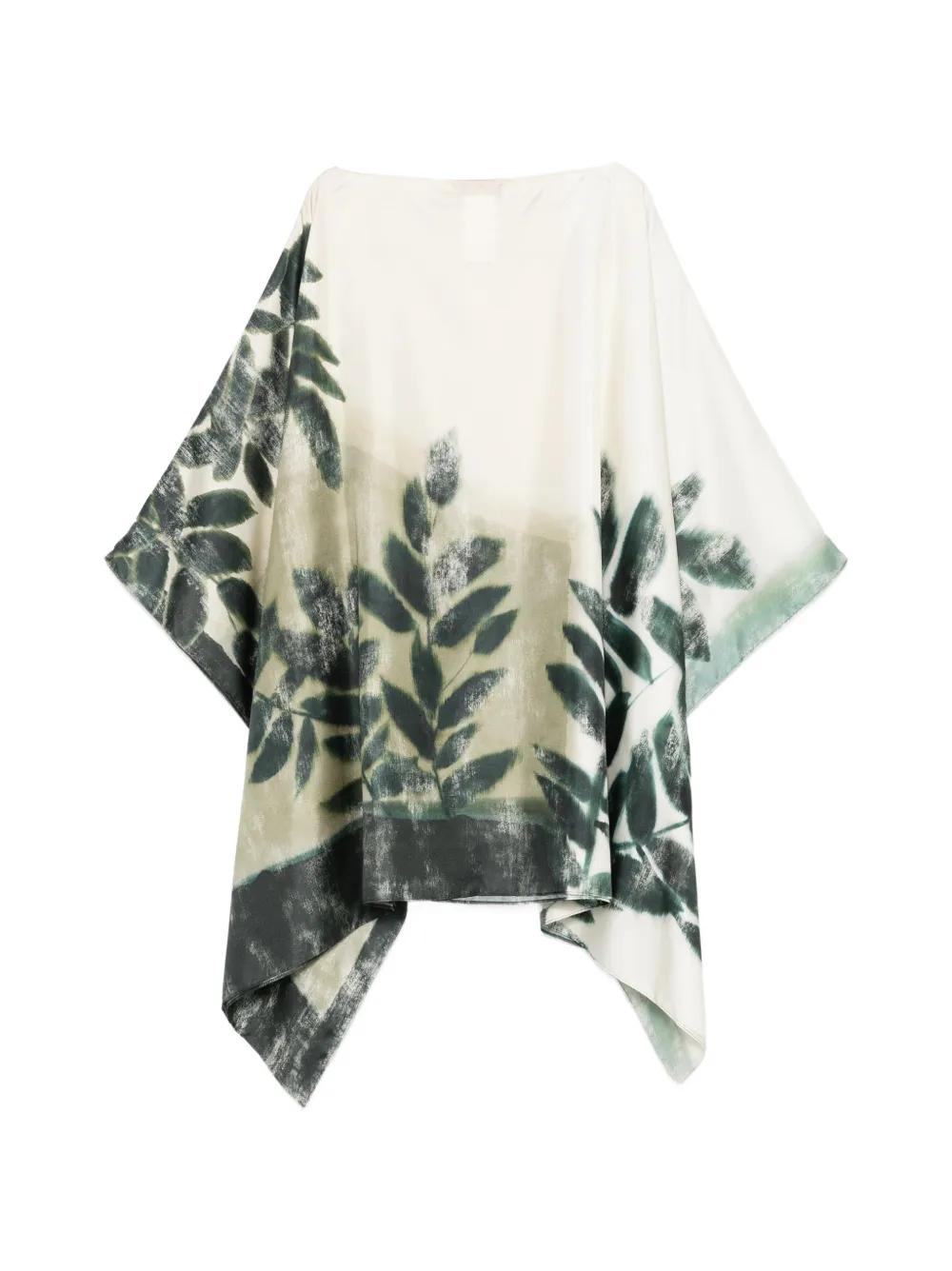 Mrnvisiera Floral-Print Silk Top