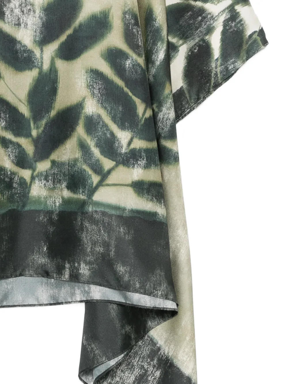 Mrnvisiera Floral-Print Silk Top