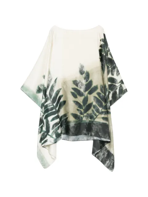 Marina Rinaldi Mrnvisiera floral-print silk top