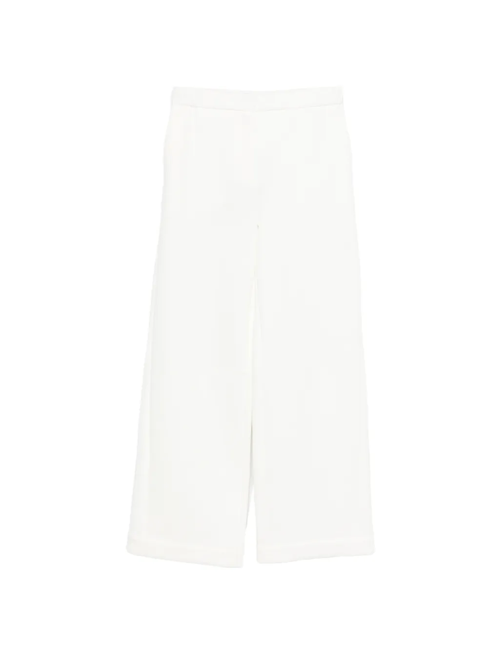 Max Mara wide-leg cotton trousers - White