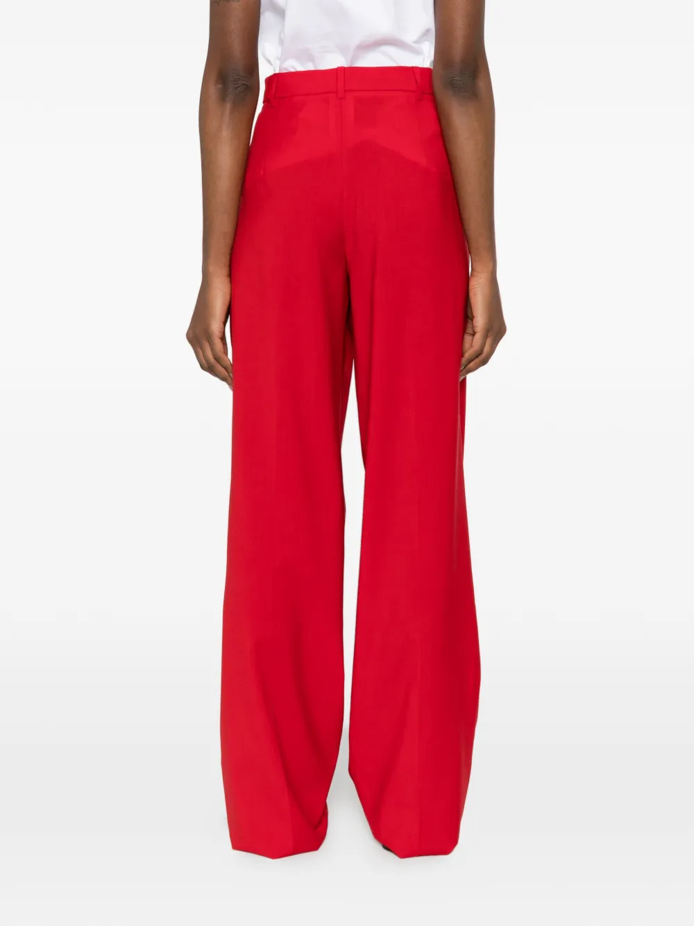 Max Mara Plooibroek Rood