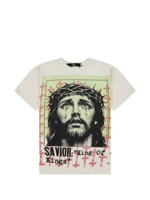 HELLSTAR playera con letras del logo