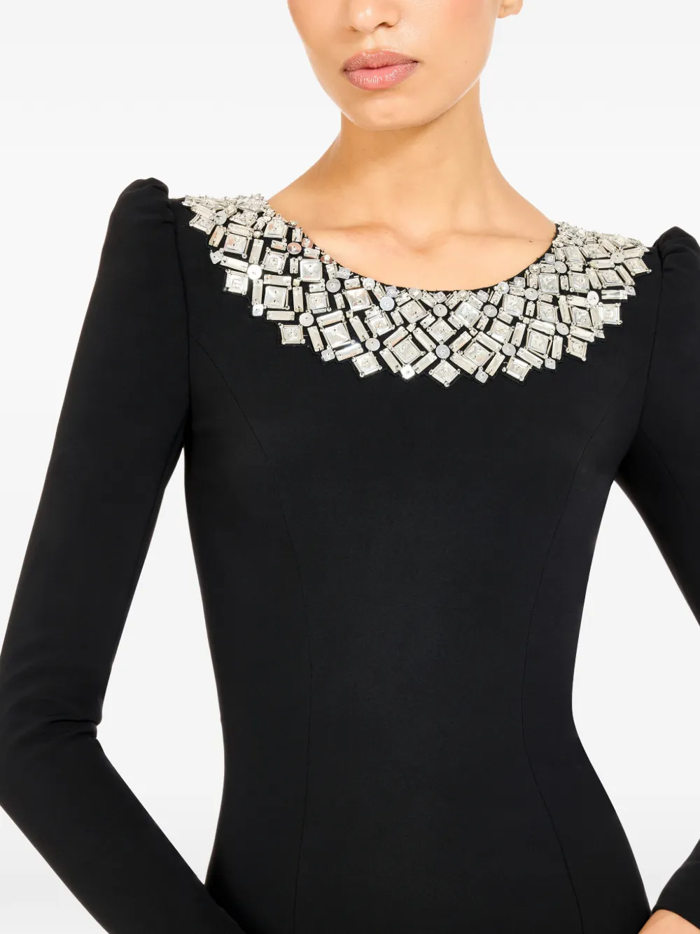 Jacquetta Embellished Midi Dress