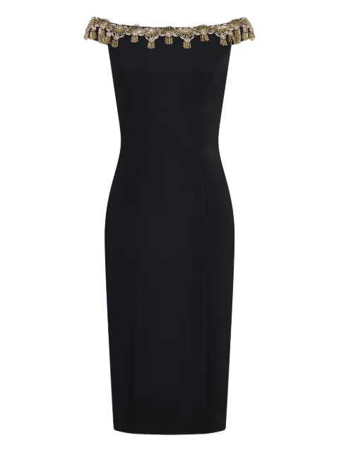 Jenny Packham Valorie embellished  midi dress
