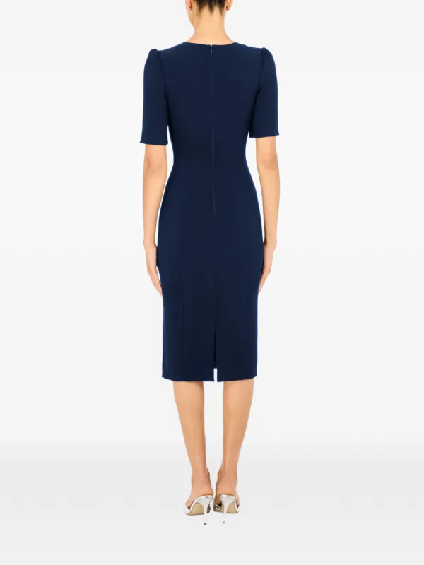 Jenny Packham Embellished Midi Dress - Blue Jenny Packham Embellished Midi Dress - Blue