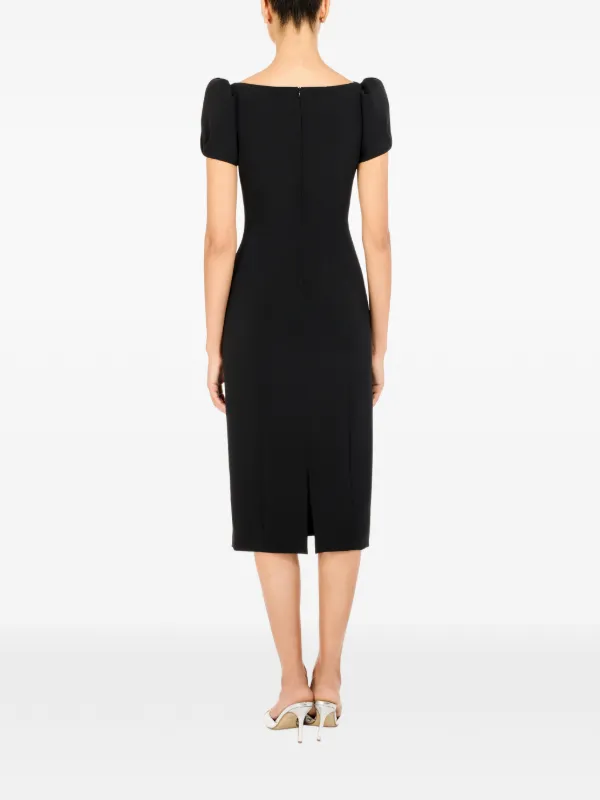 vienna black dress Bombshell Vienna Velvet Dress in Jet Black  Aureva