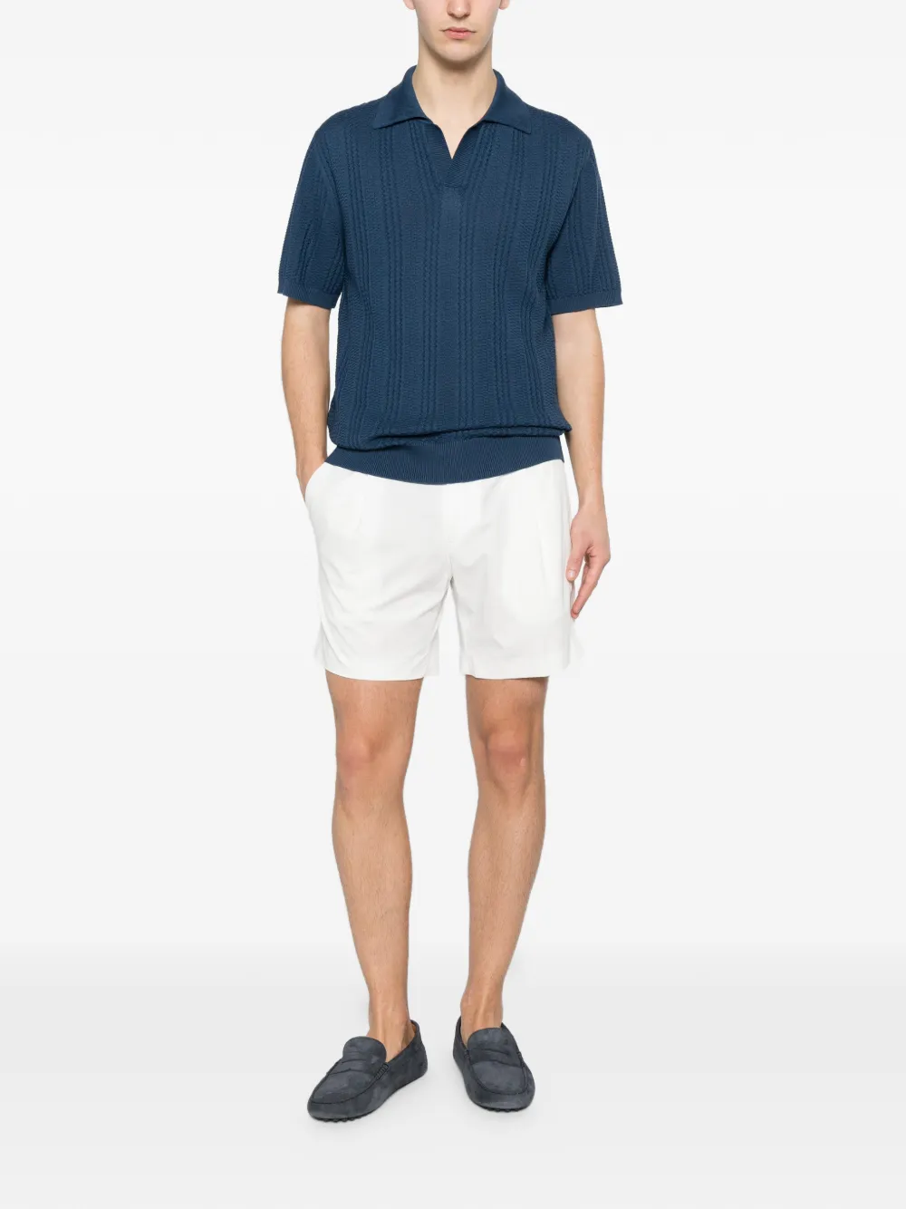 Canali 텍스처 티셔츠 | 티셔츠 | Image 2