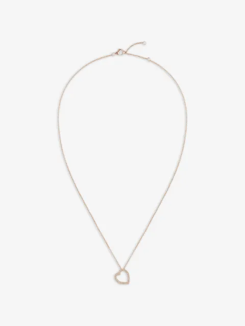 Repossi collar Antifer con dije de corazón