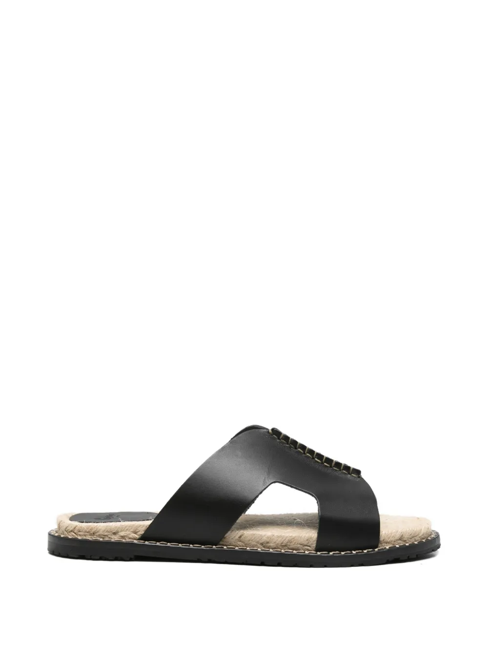Castañer Piti leather sandals - Nero