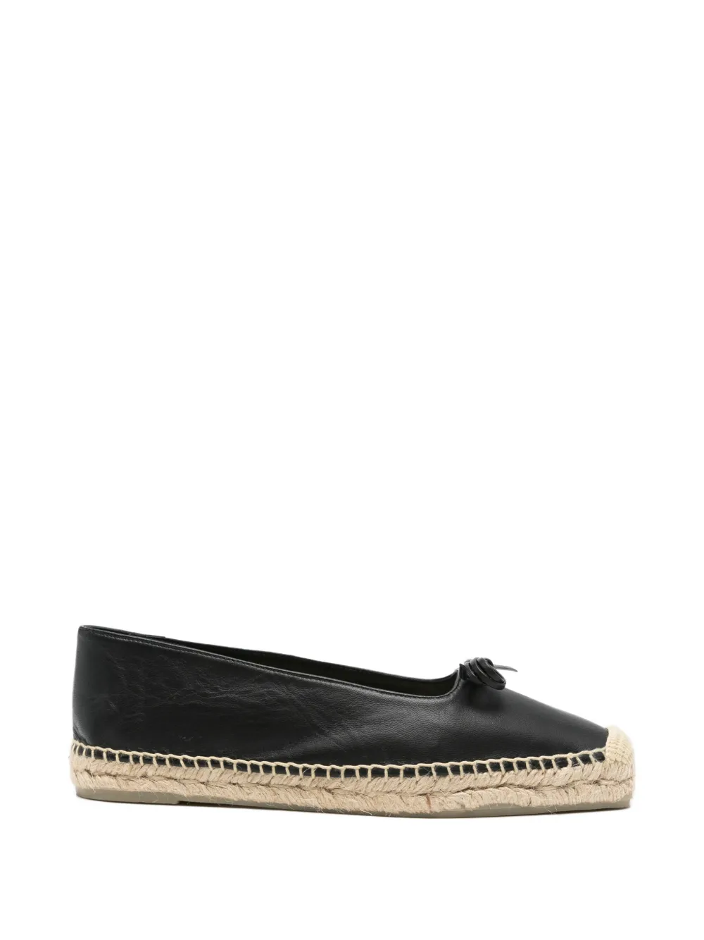Castañer Pax leather espadrilles - Nero