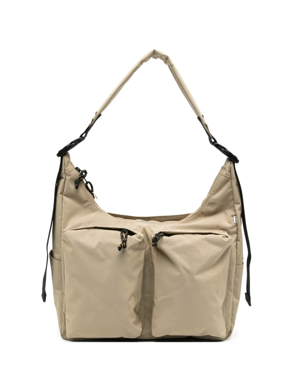 NN07 ripstop-texture messenger bag | Green | Image 1