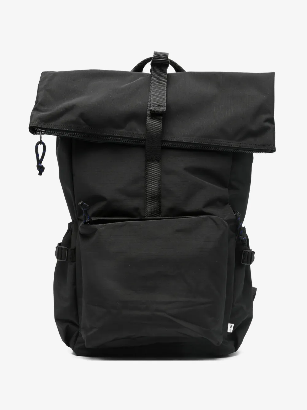 NN07 roll-top ripstop backpack | Black | Image 1