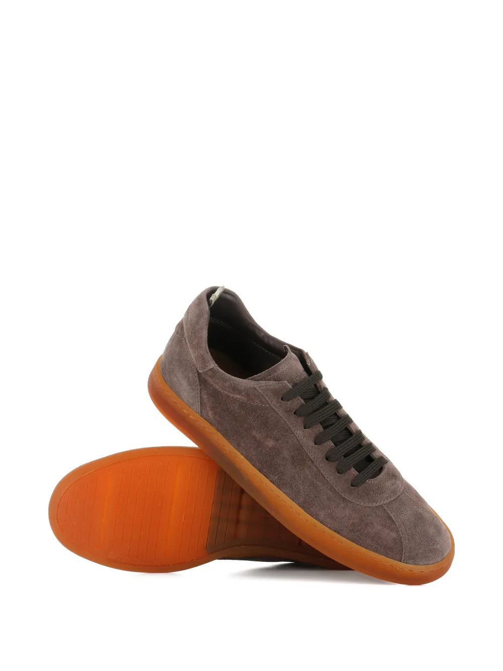 Officine Creative suede lace-up sneakers Bruin