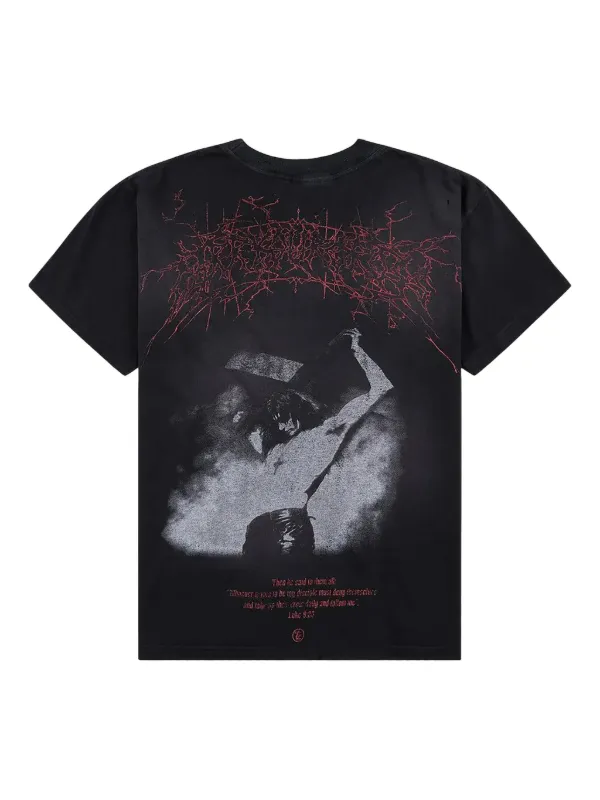 HELLSTAR Raise Hell SS Tee Graphic T-shirt | Black | FARFETCH CA