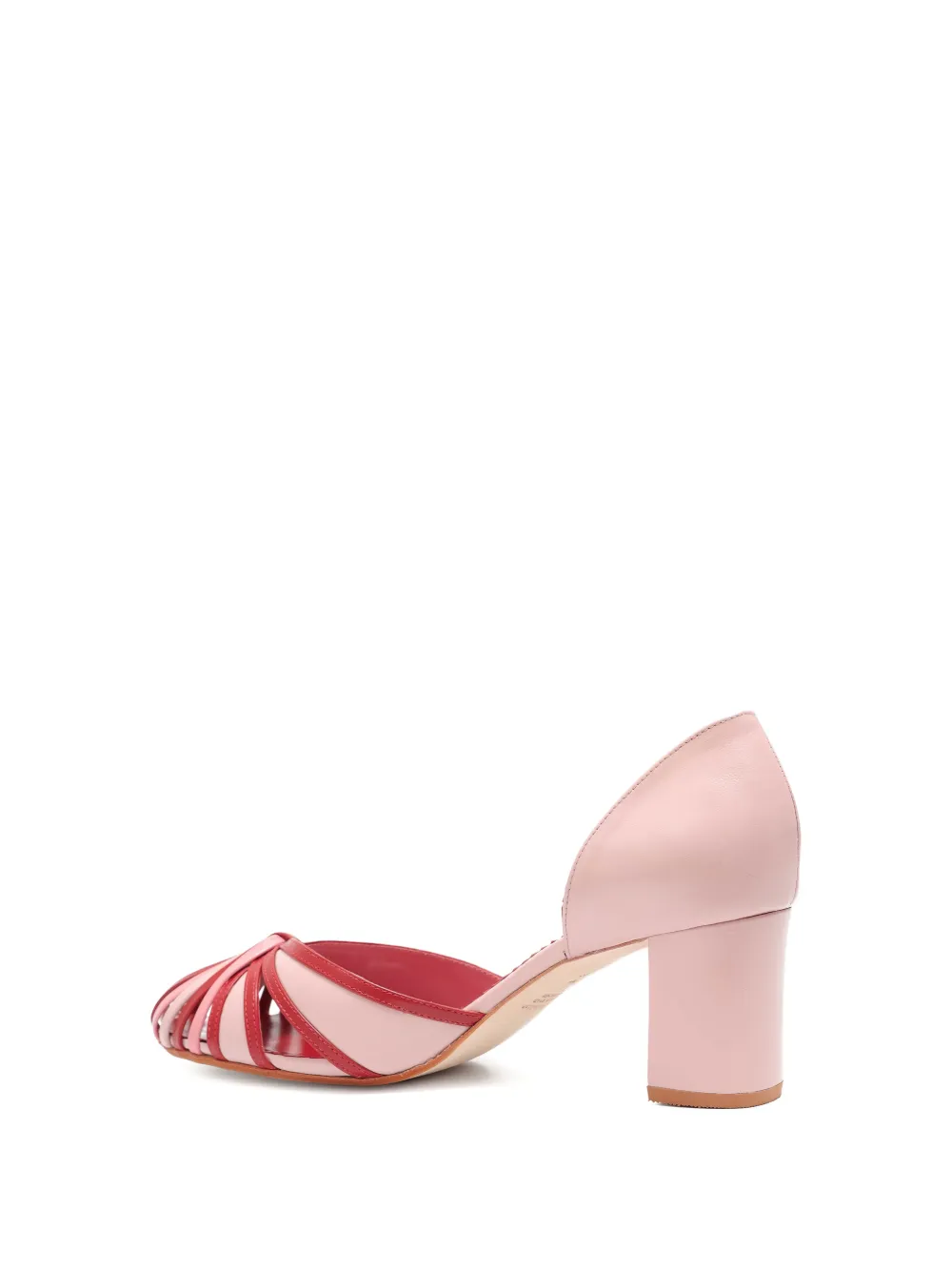 Sarah Chofakian Sarah 55 mm pumps met bandjes Roze