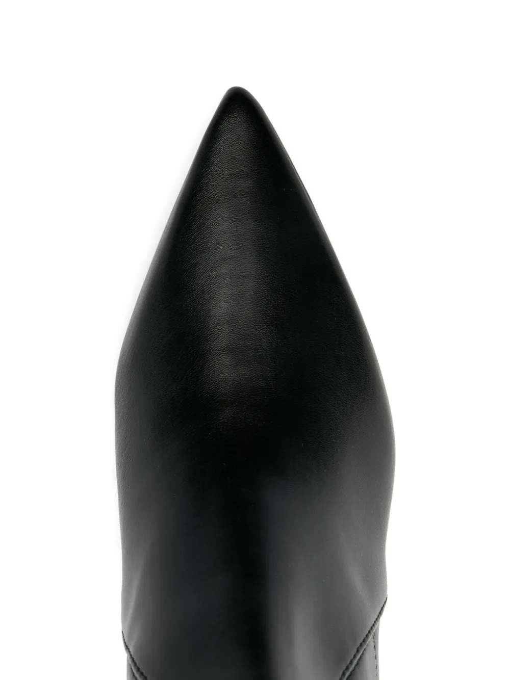 Anna F. 50mm leather ankle boots Zwart