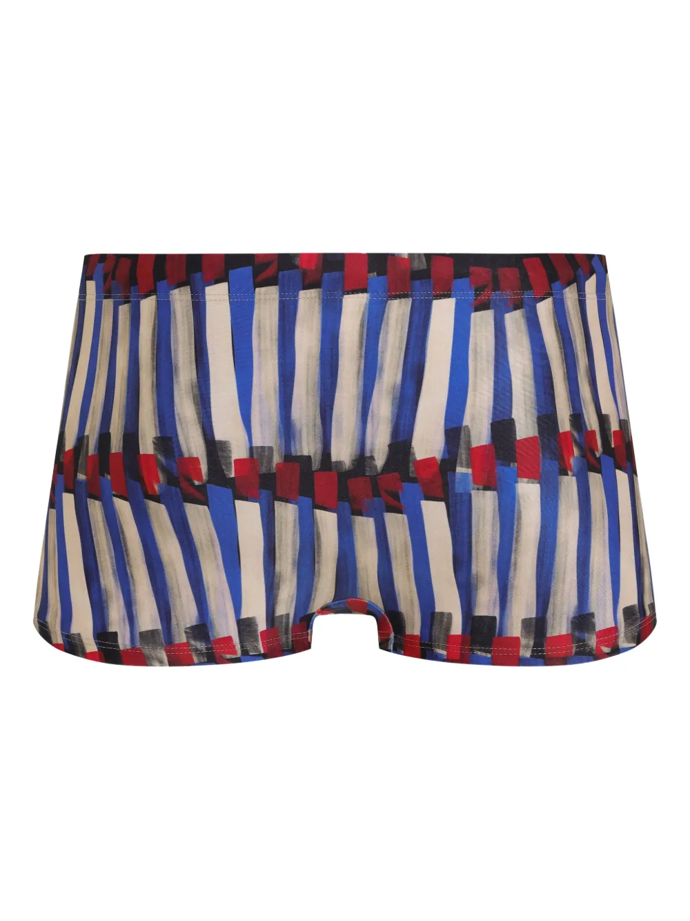 Lygia & Nanny Tijuca striped swimming trunks | Neutrals | Image 1