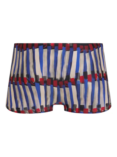 Lygia & Nanny Tijuca striped swimming trunks