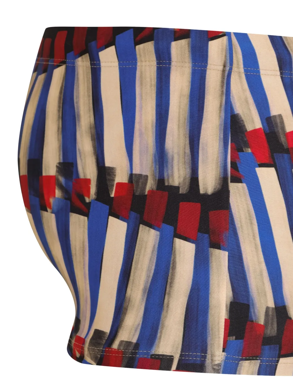 Lygia & Nanny Tijuca gestreepte zwembroek Beige