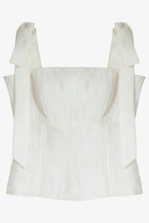 Isolda Blusa Âncora com amarração