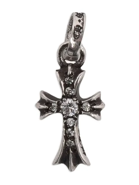 Chrome Hearts dije Babyfat en plata de ley con diamante