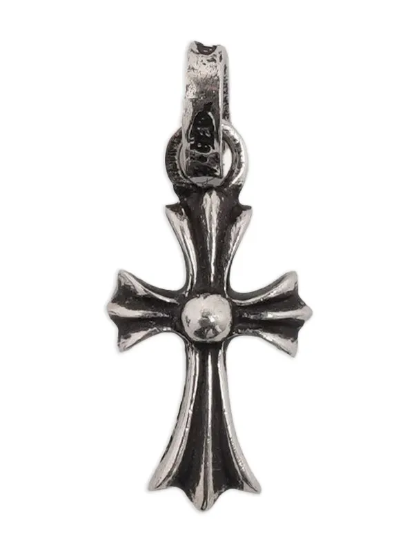 Chrome Hearts Sterling Silver Babyfat Diamond Pendant | Silver
