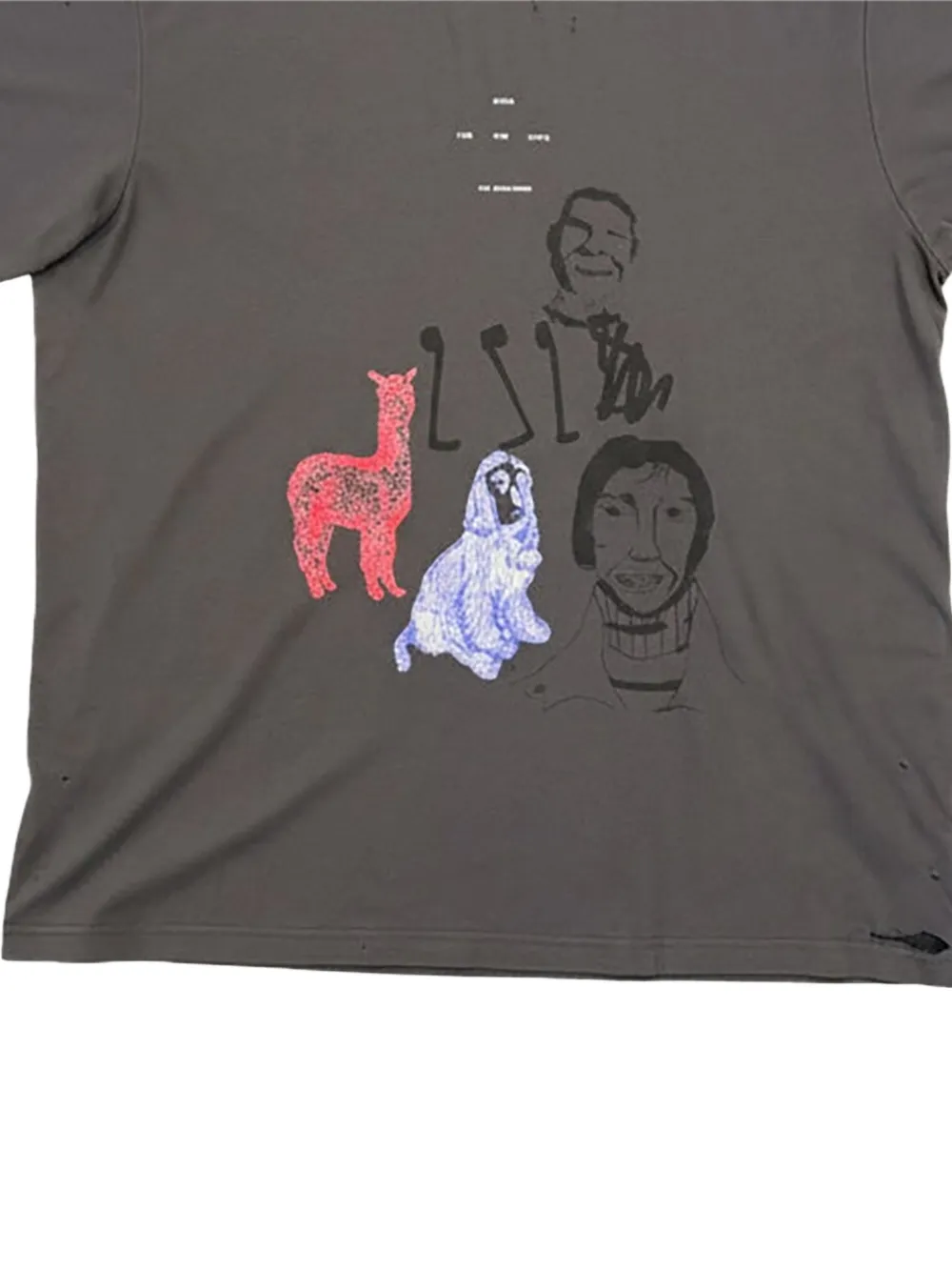 Song For The Mute sketchbook-print T-shirt | T-Shirts | Image 2