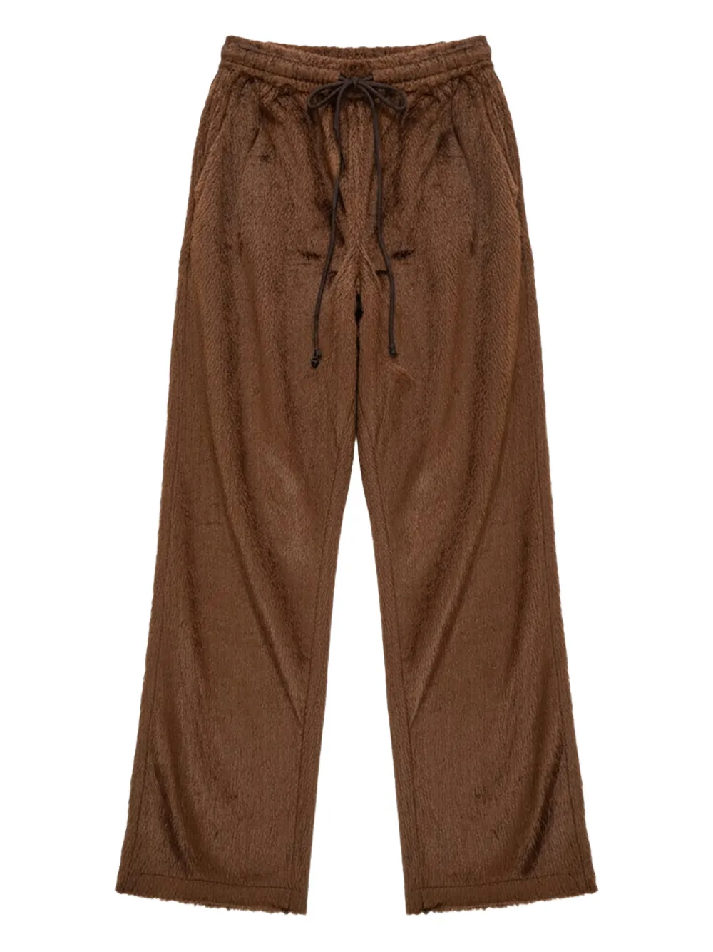 Song For The Mute drawstring trousers | Brown | Image 1