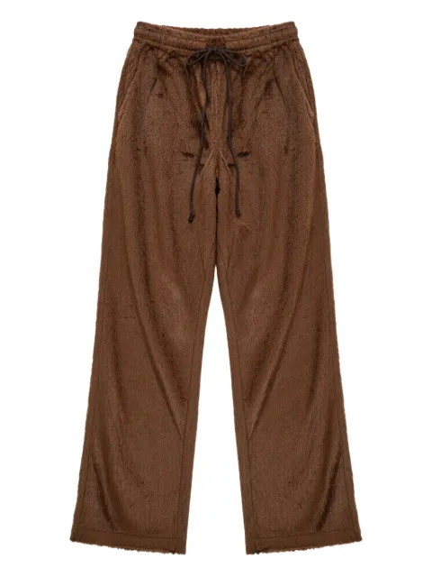 Song For The Mute pantalones con cordones en la pretina