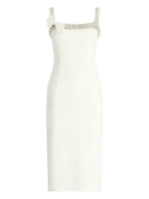 Rebecca Vallance Amore off-shoulder Midi Dress | White | FARFETCH