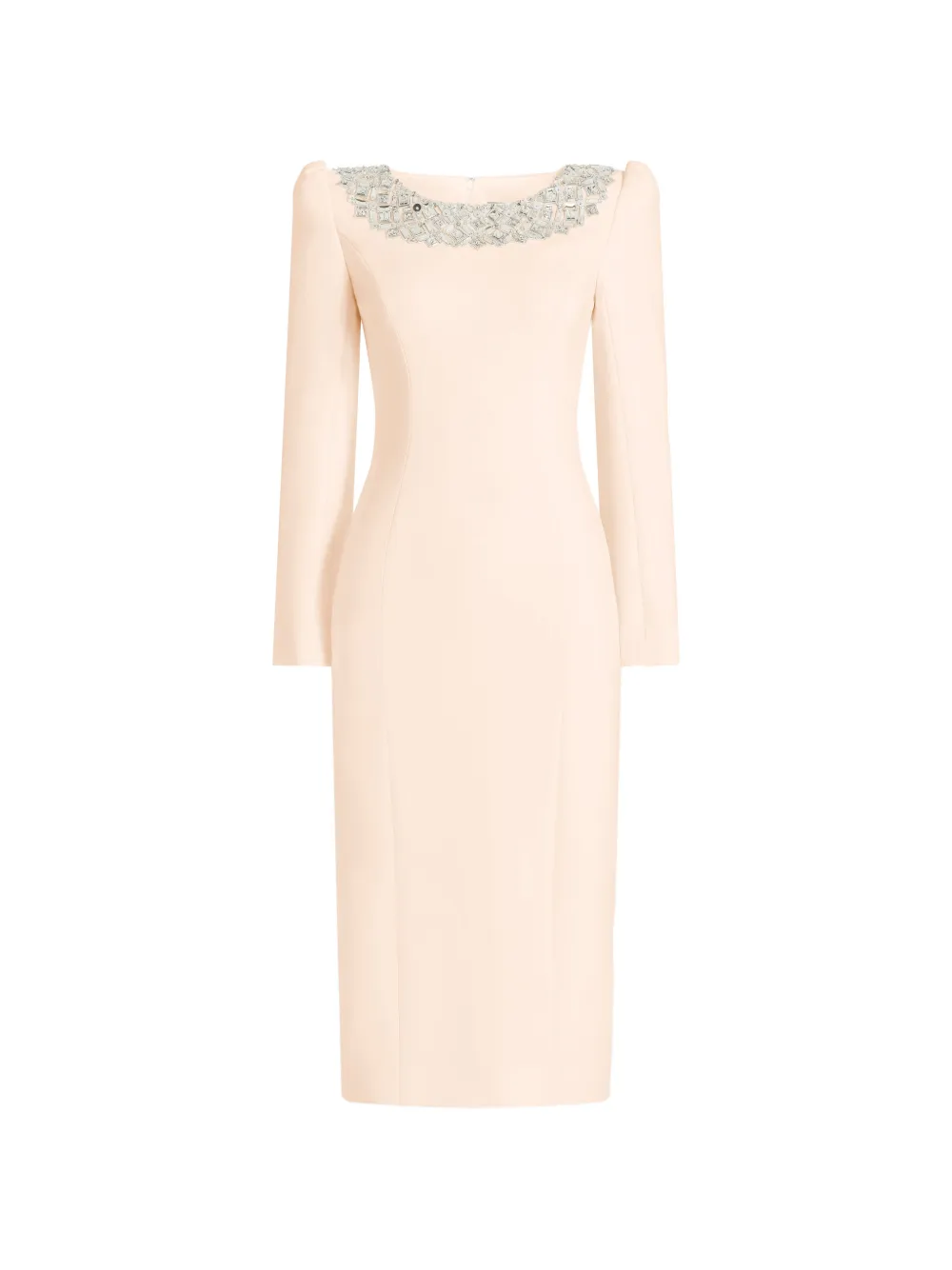 Jenny Packham Jacquetta beaded midi dress - Neutrals