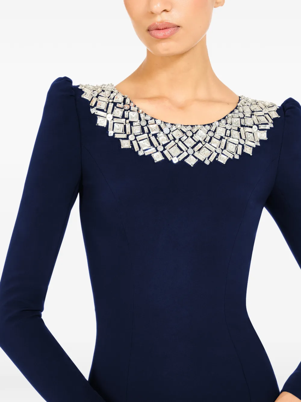 Jacquetta Embellished Midi Dress