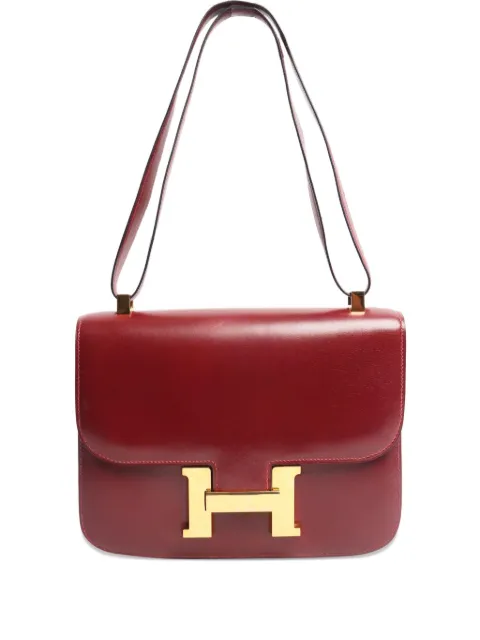 Hermès Pre-Owned 1980 leather shoulder bag