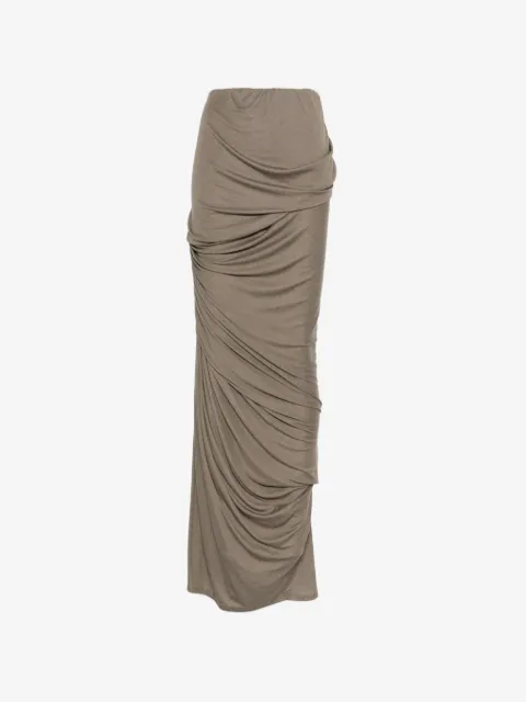 ENTIRE STUDIOS Dia draped-design maxi skirt