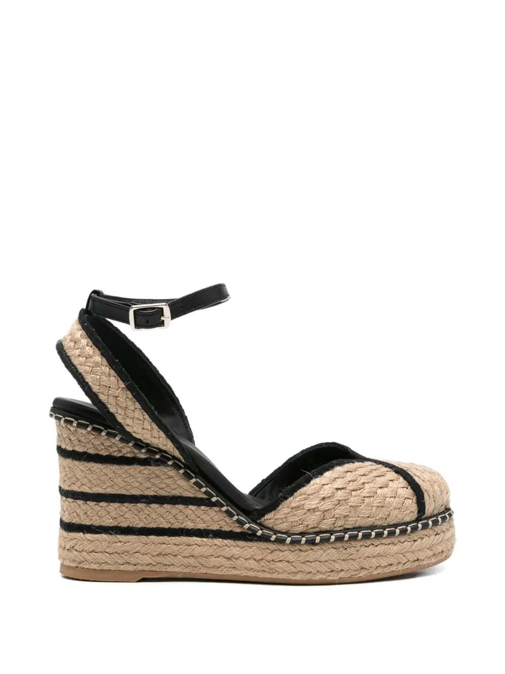 Castañer Cova ankle-strap espadrilles - Toni neutri