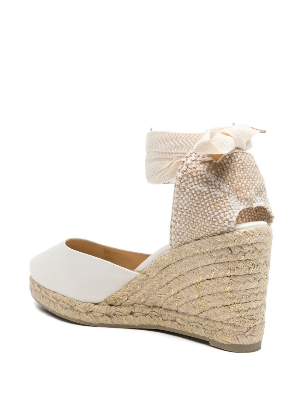 Castañer Joyce espadrilles met gestrikte bandjes Wit