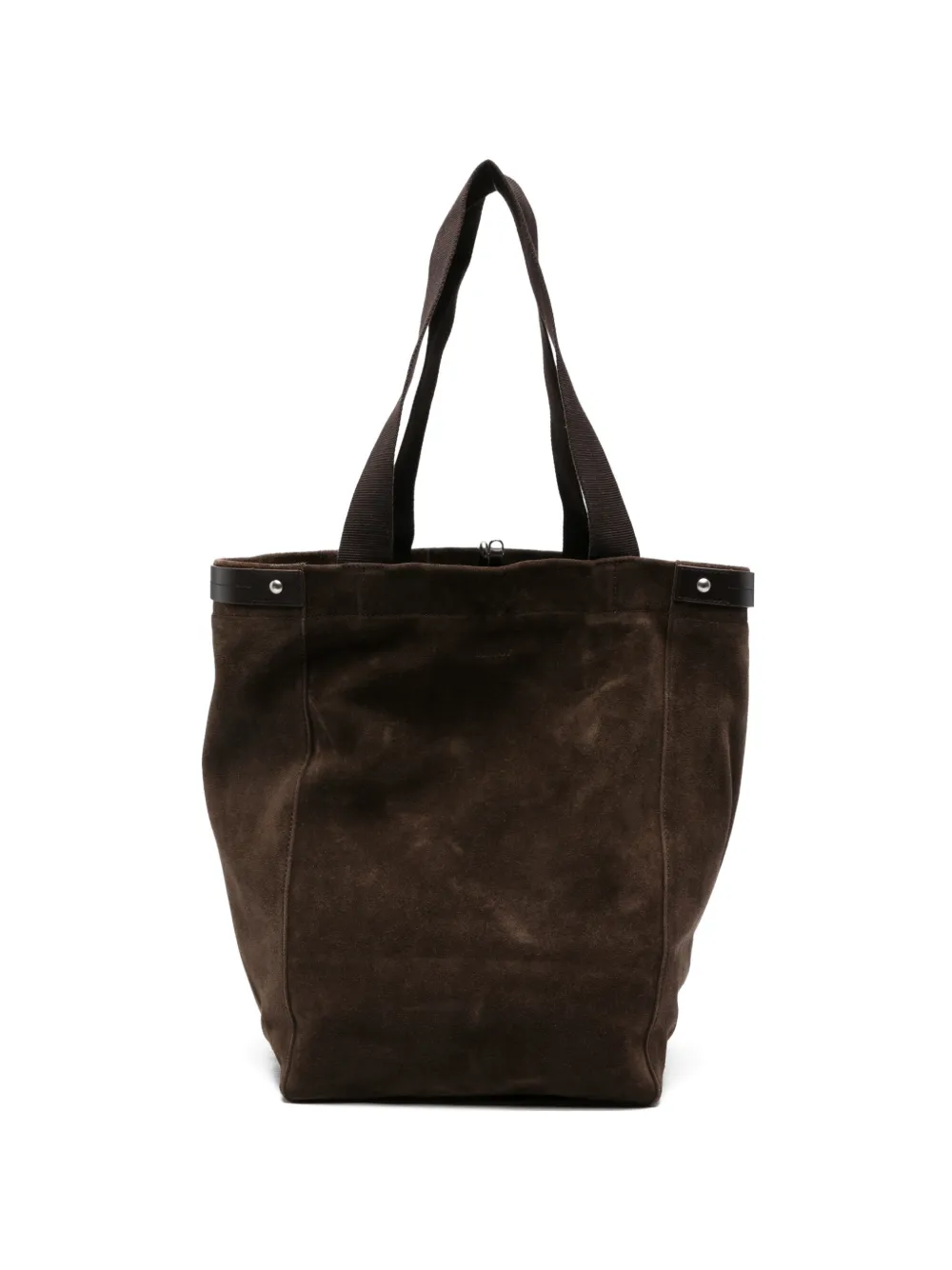 NN07 Grip logo-detail shoulder bag - Marrone