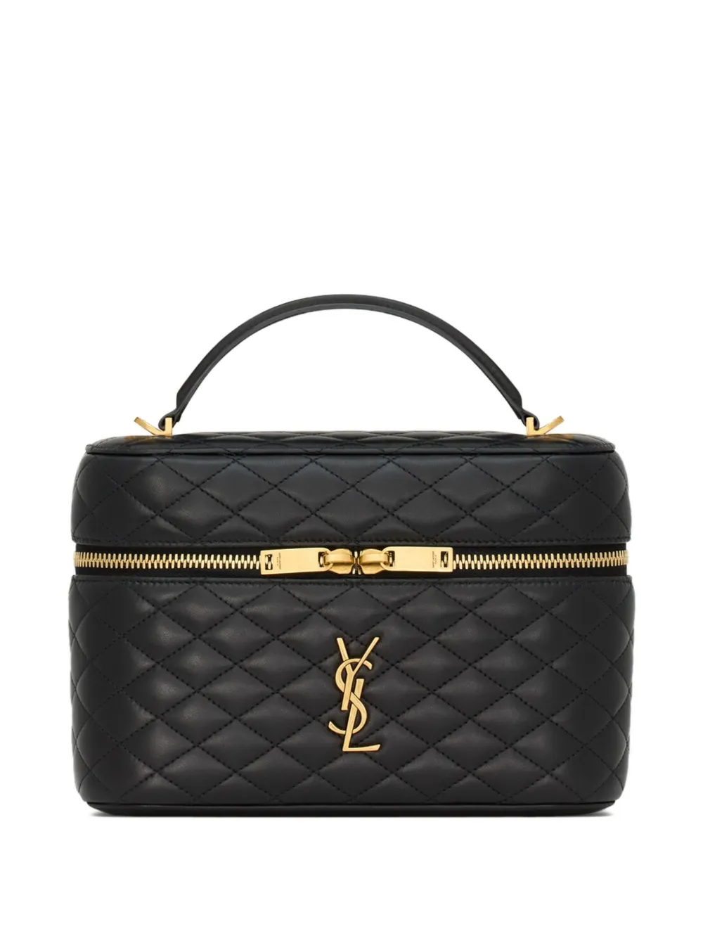 Saint Laurent Gesteppte Schultertasche | Schwarz | Image 1
