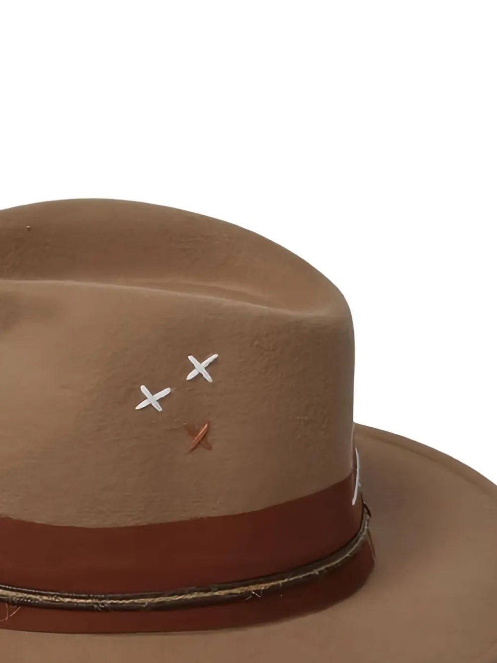 THE HAT GANG embroidered-detailing hat - Bruin