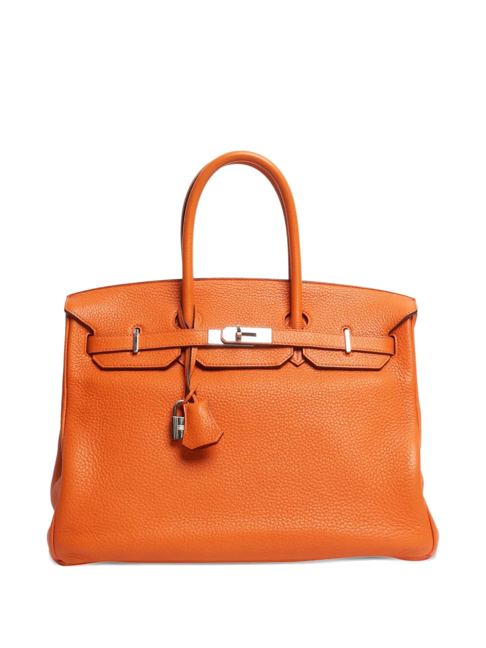 Hermès Pre-Owned 2010 Birkin 35 leather tote bag - オレンジ
