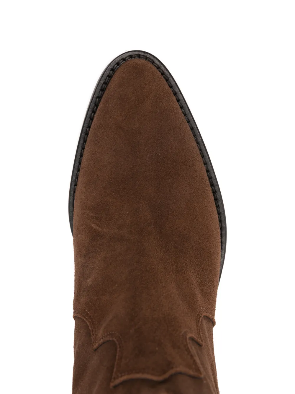 Anna F. 55mm suede cowboy boots Bruin