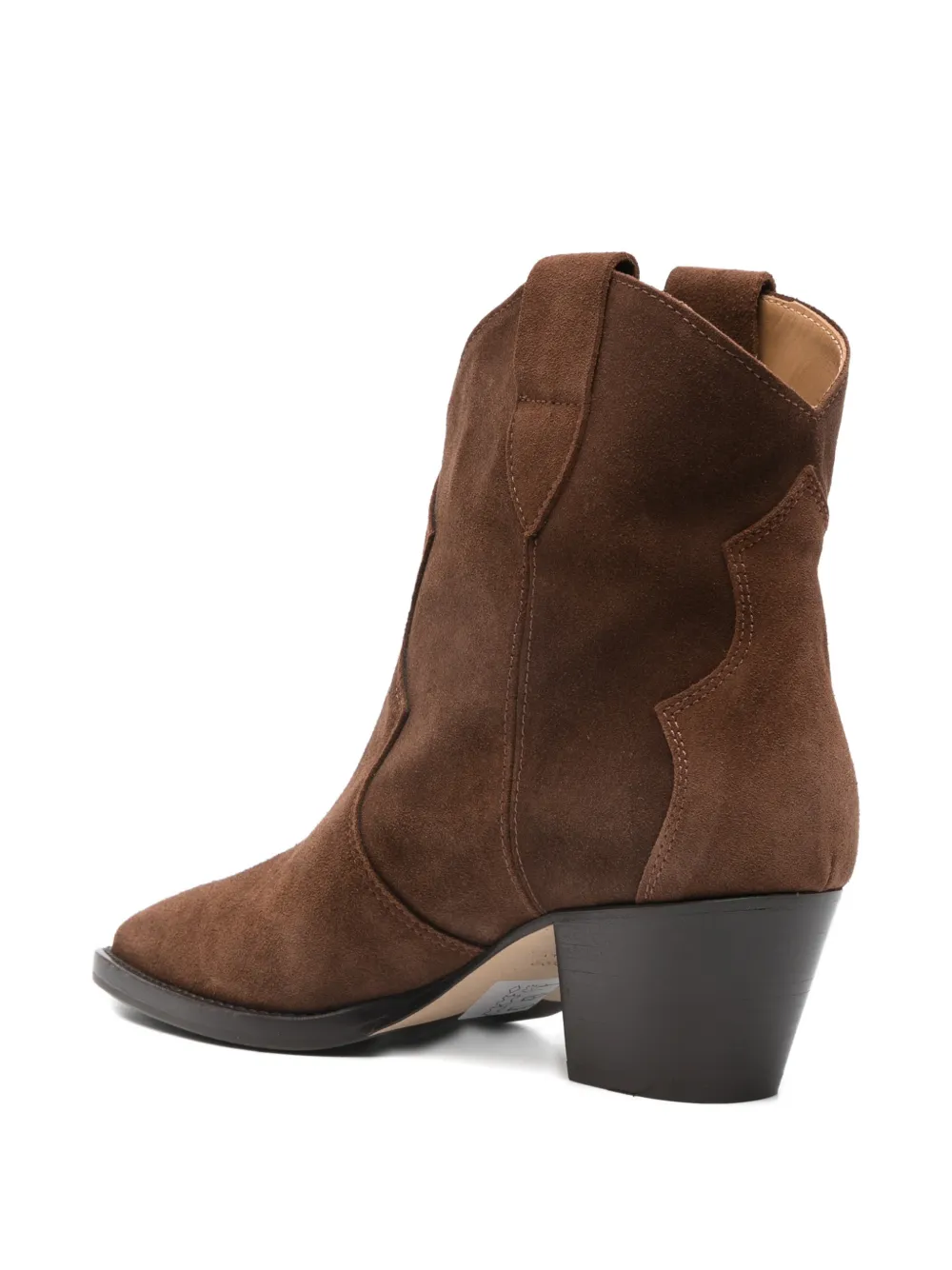 Anna F. 55mm suede cowboy boots Bruin
