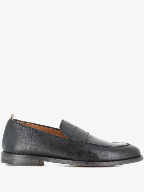 Officine Creative Penny tab leather loafers
