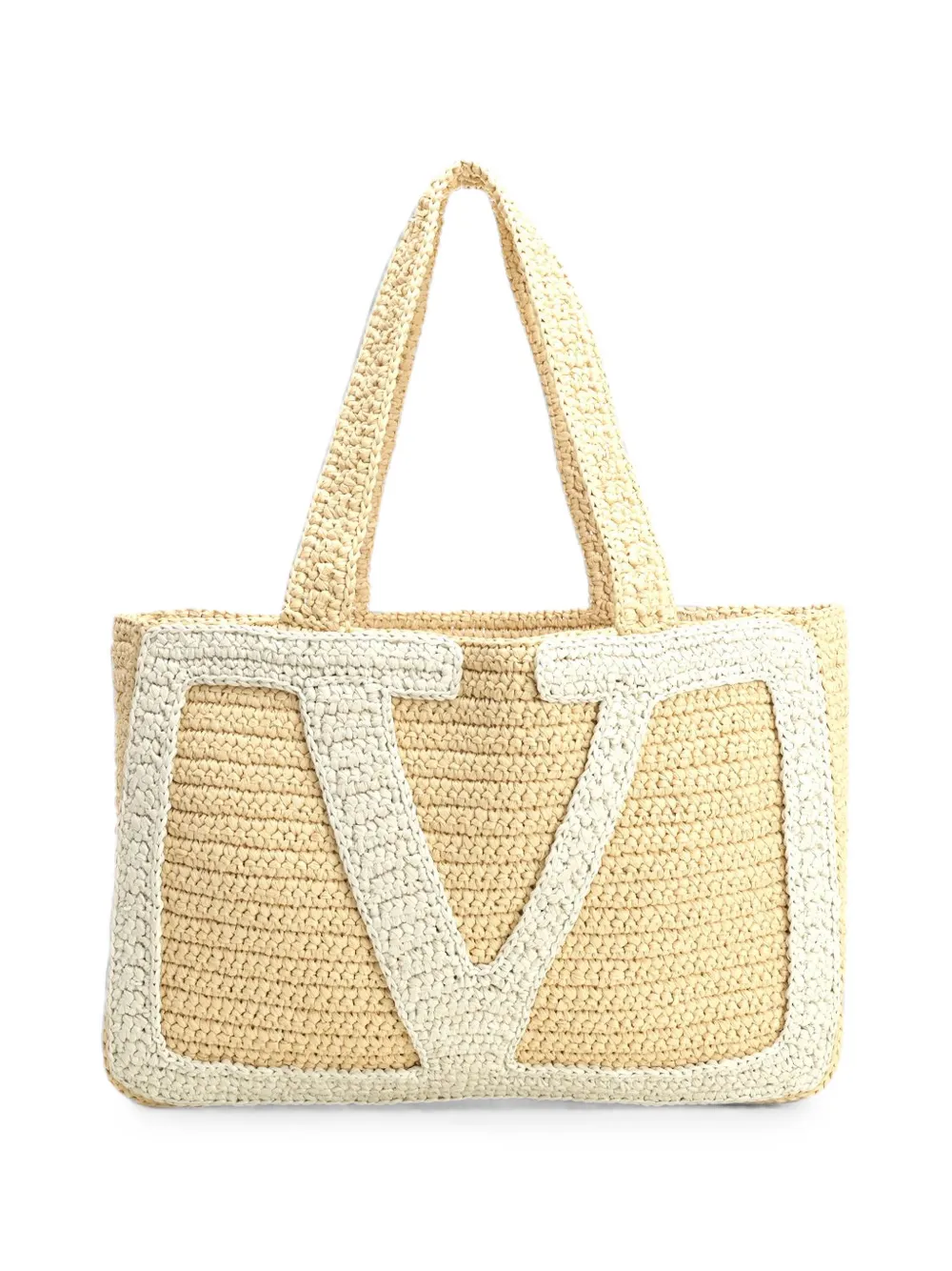 Valentino Garavani Borsa tote VLOGO - Toni neutri