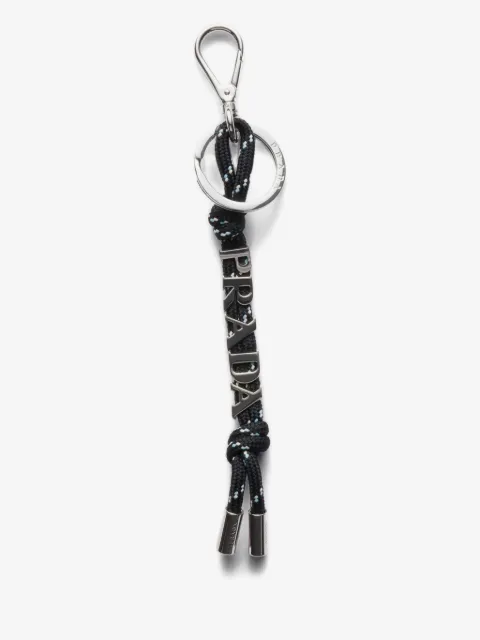 Prada Speedrock cord keyring