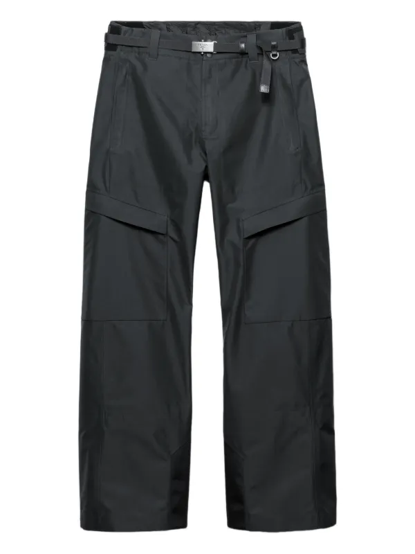 Prada ベルテッド スキーパンツ | グレー | FARFETCH JP