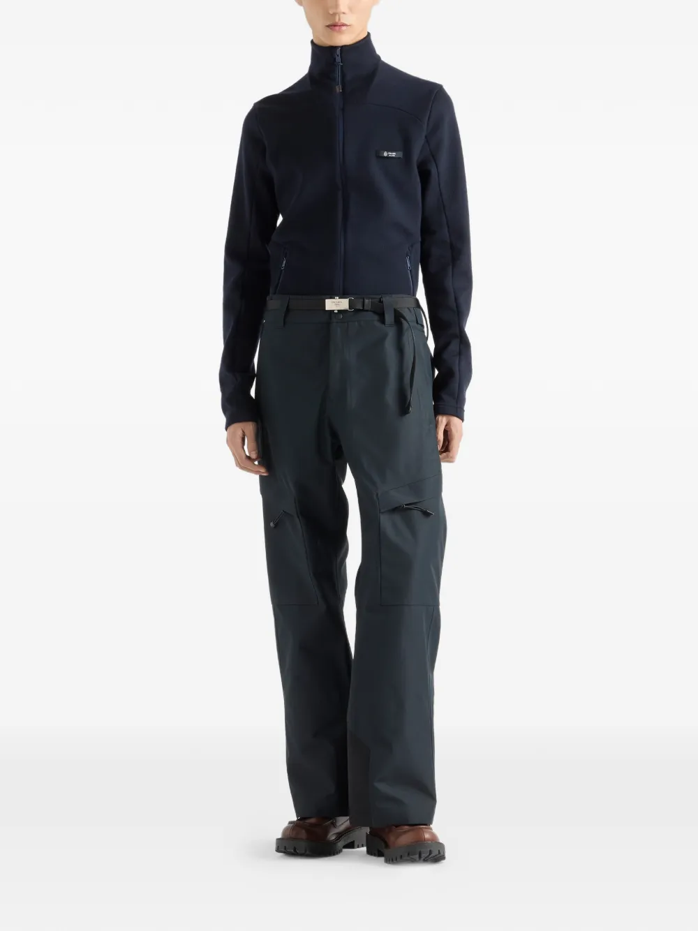Prada belted straight-leg trousers | Regular-Fit & Straight Leg Pants | Image 2